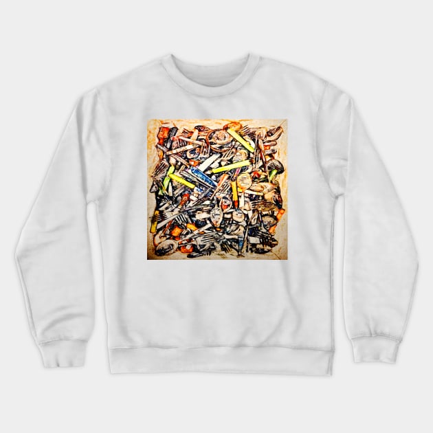 Knives and Forks Crewneck Sweatshirt by markross